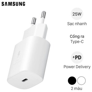 Adapter Sạc Type C PD 25W Samsung EP-TA800N