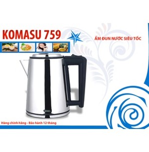 Bình - Ấm đun nước siêu tốc Komasu KM759