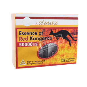 Amax Essence Of Red Kangaroo 50000 Max – Thuốc Tăng Cường Sinh Lý Cho Nam Giới 100viên