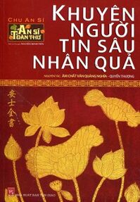 An Sĩ Toàn Thư - Khuyên Người Tin Sâu Nhân Quả