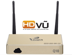 Android TV Box Vinabox Q10 chip lõi 8, RAM 2GB