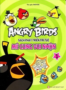 Angry Birds - Sách Phát Triển Trí Tuệ Mê Cung Vui Nhộn 1