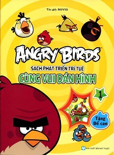 Angry Birds - Sách Phát Triển Trí Tuệ Cùng Vui Dán Hình 1