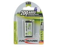 ANSMANN Pin sạc cao cấp NiMH E-200mAh