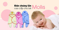 Áo choàng tắm trẻ em Mollis - n28 79cm