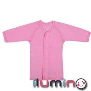 Áo cài giữa khuy bấm cotton - Ilumino