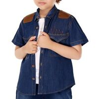 Áo khoác jean bé trai YF 7AY03511