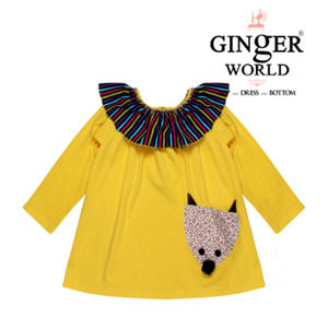 Áo thun tay dài túi đầu sói ngộ nghĩnh CS0005 GINgER WORLD