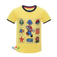 Áo Thun Tay Ngắn Bé Trai Kavio Kids In Hình Maurio BS85-N1