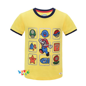 Áo Thun Tay Ngắn Bé Trai Kavio Kids In Hình Maurio BS85-N1