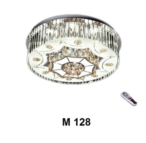 Áp trần pha lê Led tròn M128