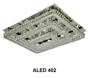 Áp trần pha lê Led vuông  ALED 402