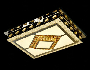 Áp trần pha lê Led vuông  ALED 426