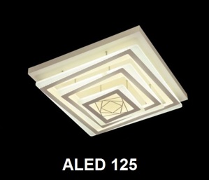 Áp trần pha lê Led vuông  ALED 125