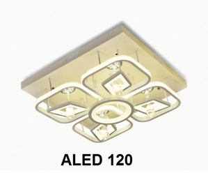 Áp trần pha lê Led vuông  ALED 120