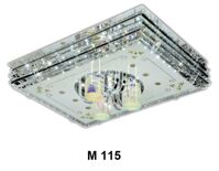 Áp trần pha lê Led vuông  M 115