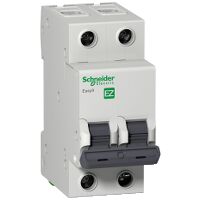 Aptomat - MCB Schneider 2P 10A 4,5kA EZ9F34210