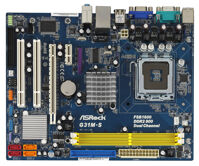 Bo mạch chủ (Mainboard) Asrock G31M-S - Socket 775, Intel G31/ICH7, 2 x DIMM, Max 8GB, DDR2