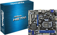 Bo mạch chủ (Mainboard) Asrock H67M - Socket 1155, Intel H67, 2 x DIMM, Max 16GB, DDR3