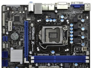 Bo mạch chủ (Mainboard) Asrock H71M-DGS - Socket 1155, Intel H61, 2 x DIMM, Max 16GB, DDR3