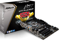 Bo mạch chủ (Mainboard) Asrock H77 Pro4/MVP - Socket 775, Intel H77, 4 x DIMM, Max 32GB, DDR3