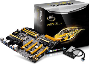 Bo mạch chủ (Mainboard) Asrock Z87 OC FORMULA - Socket 1150, Intel Z87, 4 x DIMM, Max 32GB, DDR3