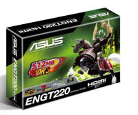 Card đồ họa (VGA Card) Asus ENGT220/DI/512MD3 - NVIDIA GeForce GT220, ,GDDR3, 512MB, 128-bit, PCI E 2.0