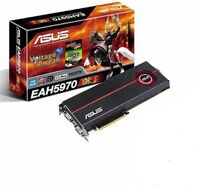 Card đồ họa (VGA Card) Asus EAH5970/G/2DIS/2GD5/A - ATI Radeon HD 5970, GDDR5, 2GB, 256-bit, PCI E 2.1