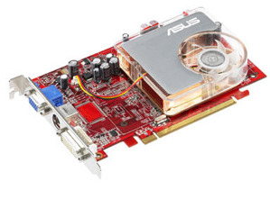 Card đồ họa (VGA Card) Asus EAX1550/TD/256M/A - ATI RADEON X1550, GDDR2, 256MB, 128-bit, PCI E