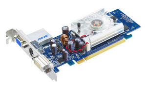 Card đồ họa (VGA Card) Asus EN7300GS/HTD (NVIDIA GeForce 7300GS, 128MB, 64-bit, GDDR, PCI Express x16)