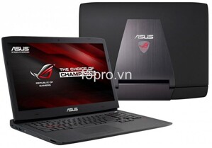 Laptop Asus G751JY-T7075D (4710-16-1128-4G) - Intel Core i7-4710HQ 4x2.5GHz, 16GB DDR3, 1TB HDD + 128GB SSD