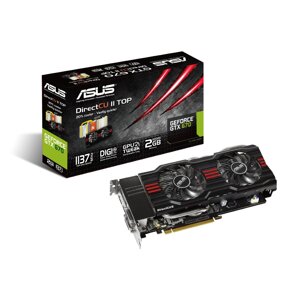 Card đồ họa (VGA Card) Asus GTX670-DC2T-2GD5 - NVIDIA GeForce GTX 670i, GDDR5, 2GB, 256-bit, PCI-E 3.0