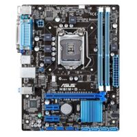 Bo mạch chủ (Mainboard) Asus H61M-D - Socket 1155, Intel H61, 2 x DIMM, Max 16GB, DDR3