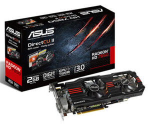 Card đồ họa (VGA Card) Asus HD7850-DC2-2GD5-V2 - AMD Radeon HD7850, DDR5, 2GB, 256bits, PCI-E 3.0