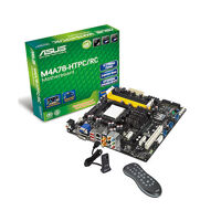 Bo mạch chủ (Mainboard) Asus M4A78-HTPC/RC - AMD AM3, AMD 780G/SB700, 4 x DIMM, Max 16 GB,  DDR2