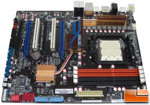 Bo mạch chủ (Mainboard) Asus M4A79T Deluxe - Socket AM3, AMD 790FX/SB750 , 4 x DIMM, Max 16GB, DDR3