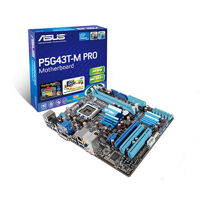 Bo mạch chủ (Mainboard) Asus P5G43T-M PRO - Socket 775, Intel G43 / ICH10, 2 x DIMM, Max 8 GB, DDR3