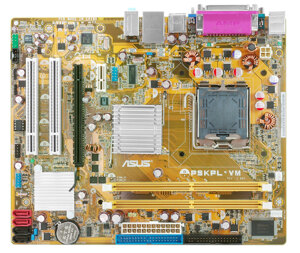 Bo mạch chủ (Mainboard) Asus P5KPL-VM -  Socket 775, Intel G31/ICH7, 2 x DIMM, Max 4GB, DDR2