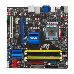 Bo mạch chủ (Mainboard) Asus P5Q-EM - Socket 775, Intel G45/ ICH10R, 4 x DIMM, Max 16GB, DDR2