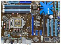 Bo mạch chủ (Mainboard) Asus P7P55 LX - Socket 1156, Intel P55, 4 x DIMM, Max 16GB, DDR3