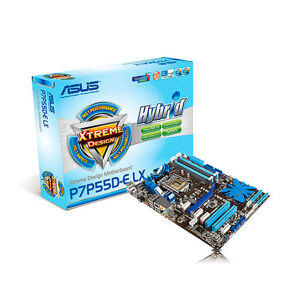 Bo mạch chủ (Mainboard) Asus P7P55D-E LX - Socket 1156, Intel P55, 4 x DIMM, Max 16GB, DDR3