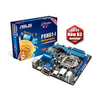 Bo mạch chủ (Mainboard) Asus P8H61-I - Socket 1155, Intel H61, 2 x DIMM, Max 16GB, DDR3