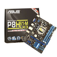 Bo mạch chủ - Mainboard Asus P8H61-M LX3 - Socket 1155, Intel H61, 2 x DIMM, Max 16GB, DDR3