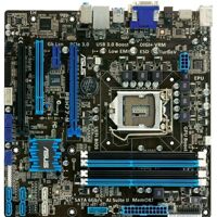 Bo mạch chủ - Mainboard Asus P8H77-M - Socket 1155, Intel H77, 4 x DIMM, Max 32GB, DDR3