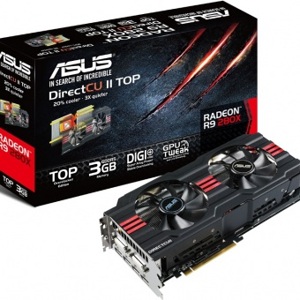 Card đồ họa (VGA Card) Asus R9 280X-DC2-3GD5 - Radeon R9 280X, DDR5, 3Gb, 384Bit, PCIE