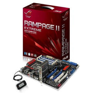 Bo mạch chủ - Mainboard Asus Rampage II Extreme - Socket 1366, Intel X58 /ICH10R, 6 x DIMM, Max 24GB, DDR3