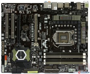 Bo mạch chủ (Mainboard) Asus SABERTOOTH 55I - Socket 1156, Intel P55, 4 x DIMM, Max 16GB, DDR3