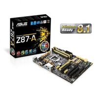 Bo mạch chủ - Mainboard Asus Z87-A - Socket 1150, Intel Z87, 4 x DIMM, Max 32GB, DDR3