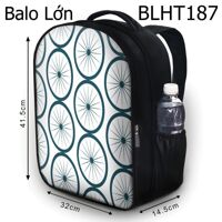 Ba lô in hình bánh xe BLHT187 size lớn