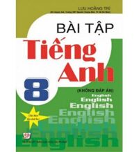 Bài Tập Tiếng Anh 8 (Không Đáp Án)